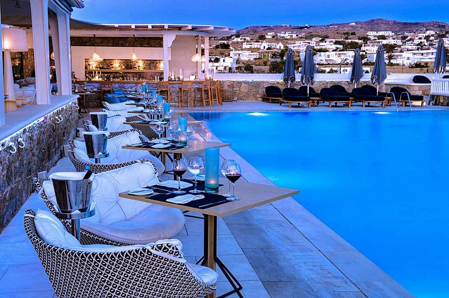 Myconian Kyma, A Member Of Design Hotels Mykonos Town Экстерьер фото
