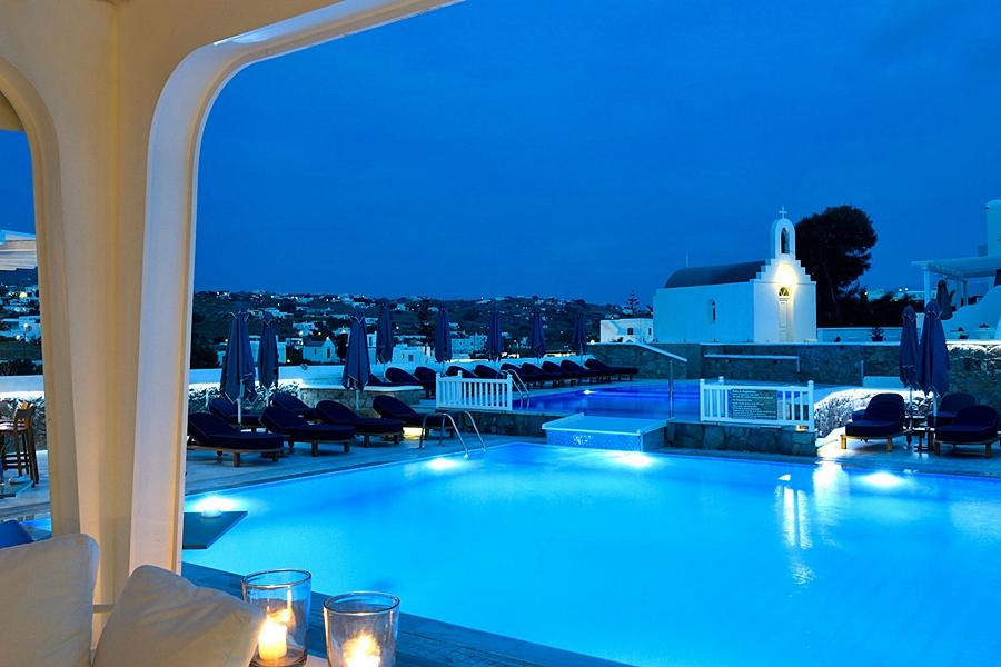 Myconian Kyma, A Member Of Design Hotels Mykonos Town Экстерьер фото